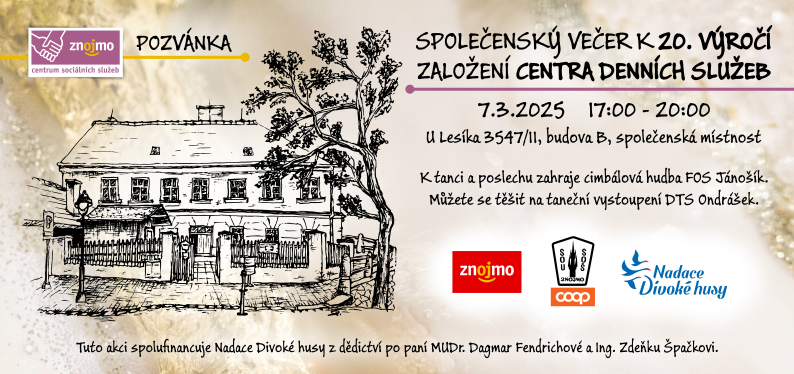 20. výročí CDS (pozvánka)