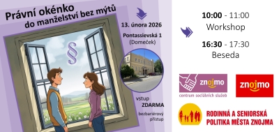 Národní týden manželství - Právní okénko do manželství bez mýtů
