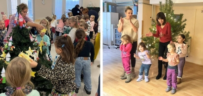 Zdobení vánočních stromečků