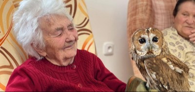 Návštěva zvířátek ze záchranné stanice